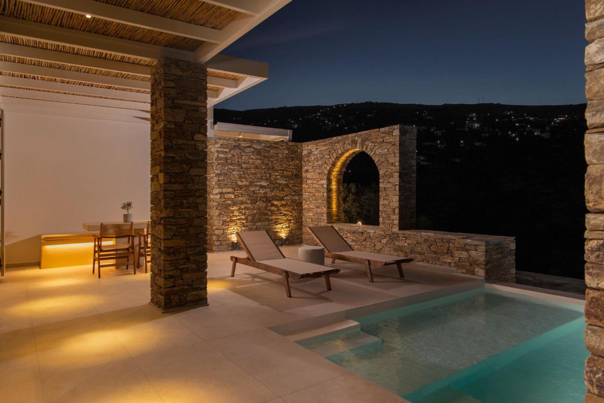Casa Di Fiori Andros Suites Eksteriør billede
