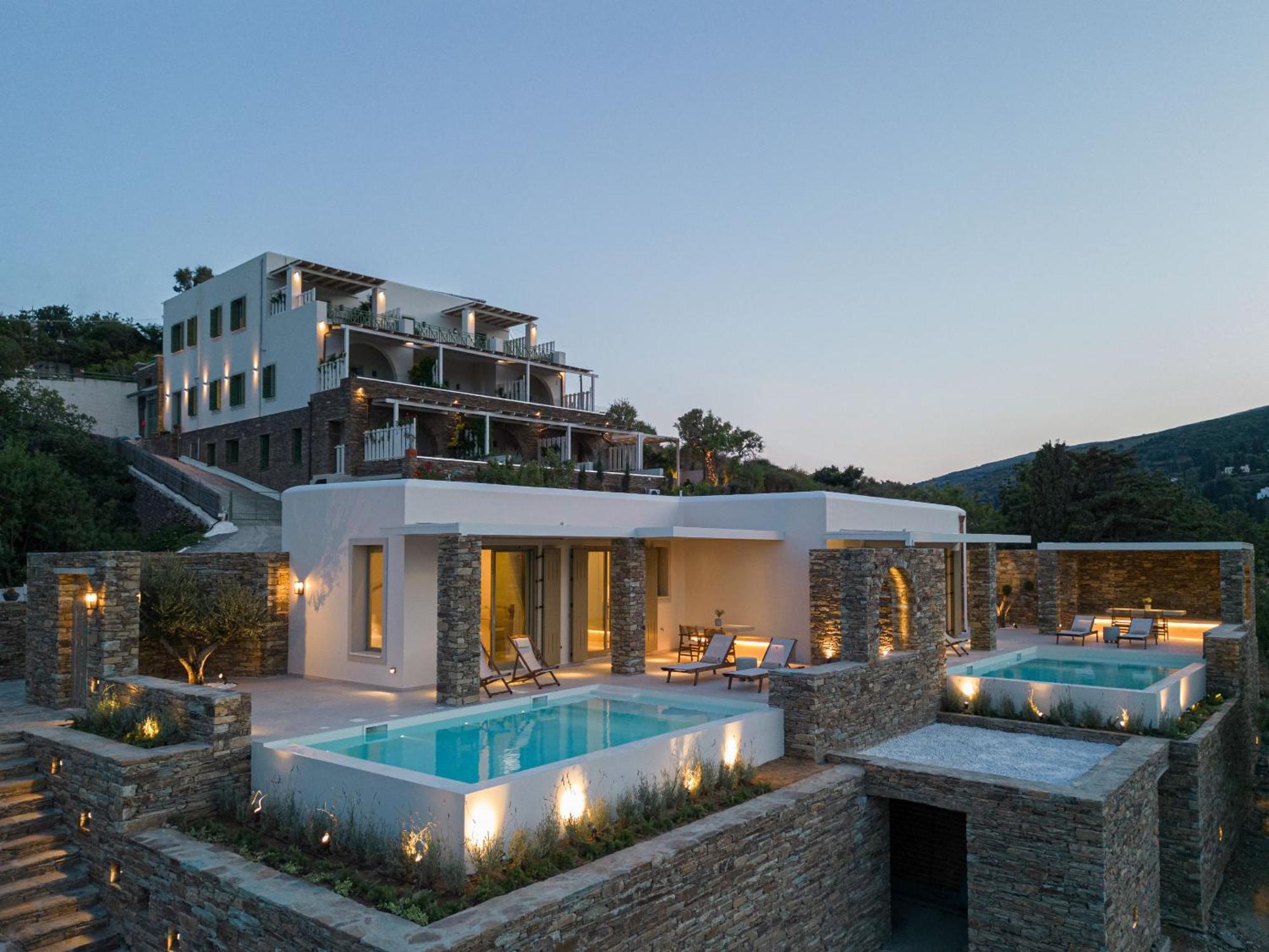 Casa Di Fiori Andros Suites Værelse billede
